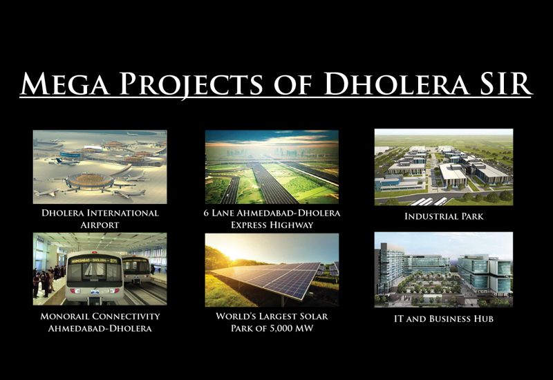 mega projects in dholera